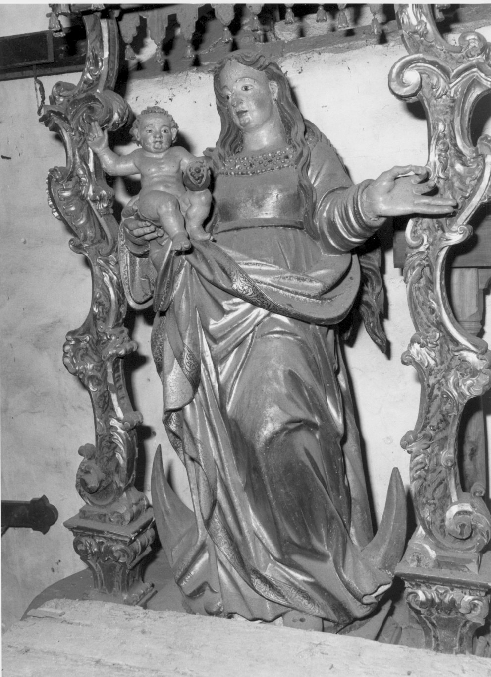 Madonna Immacolata (statua processionale) - ambito lombardo (seconda metà sec. XVII)