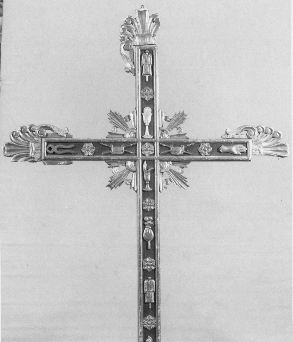 croce penitenziale - bottega lombarda (fine/inizio secc. XVIII/ XIX)