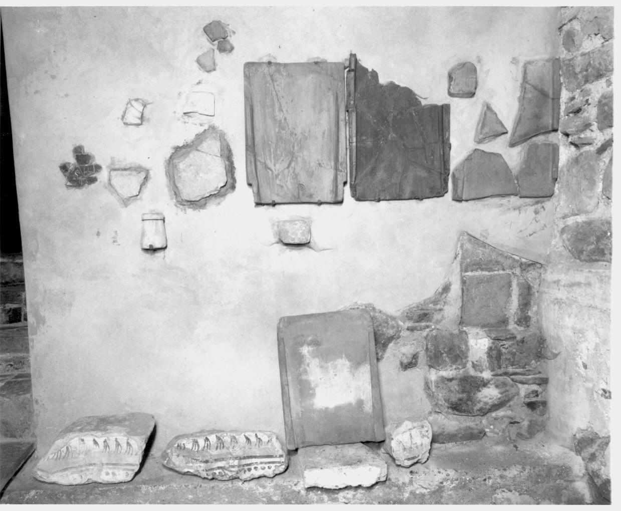 motivi decorativi (decorazione, frammento) - bottega lombarda (sec. II, sec. XI)