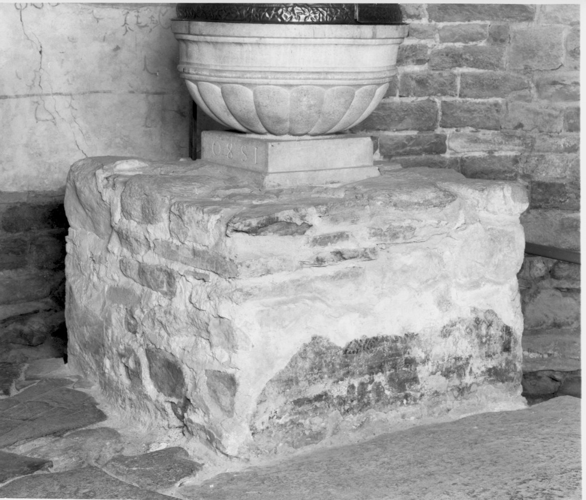 altare - a blocco - bottega lombarda (sec. XI)