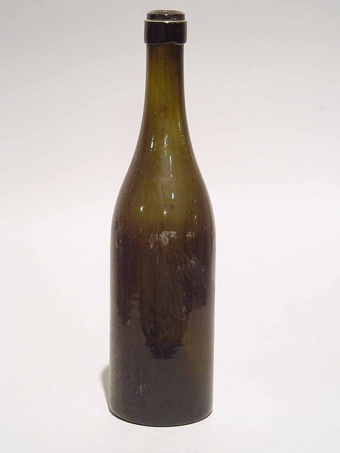 bottiglia - bottega marchigiana (sec. XX metà)