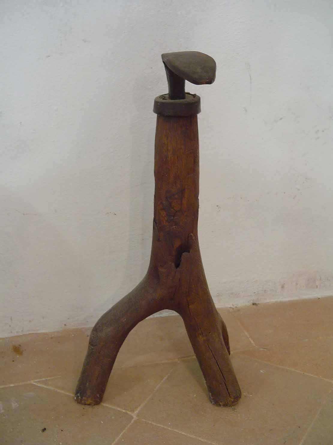 piede di ferro - bottega marchigiana (sec. XX prima metà)
