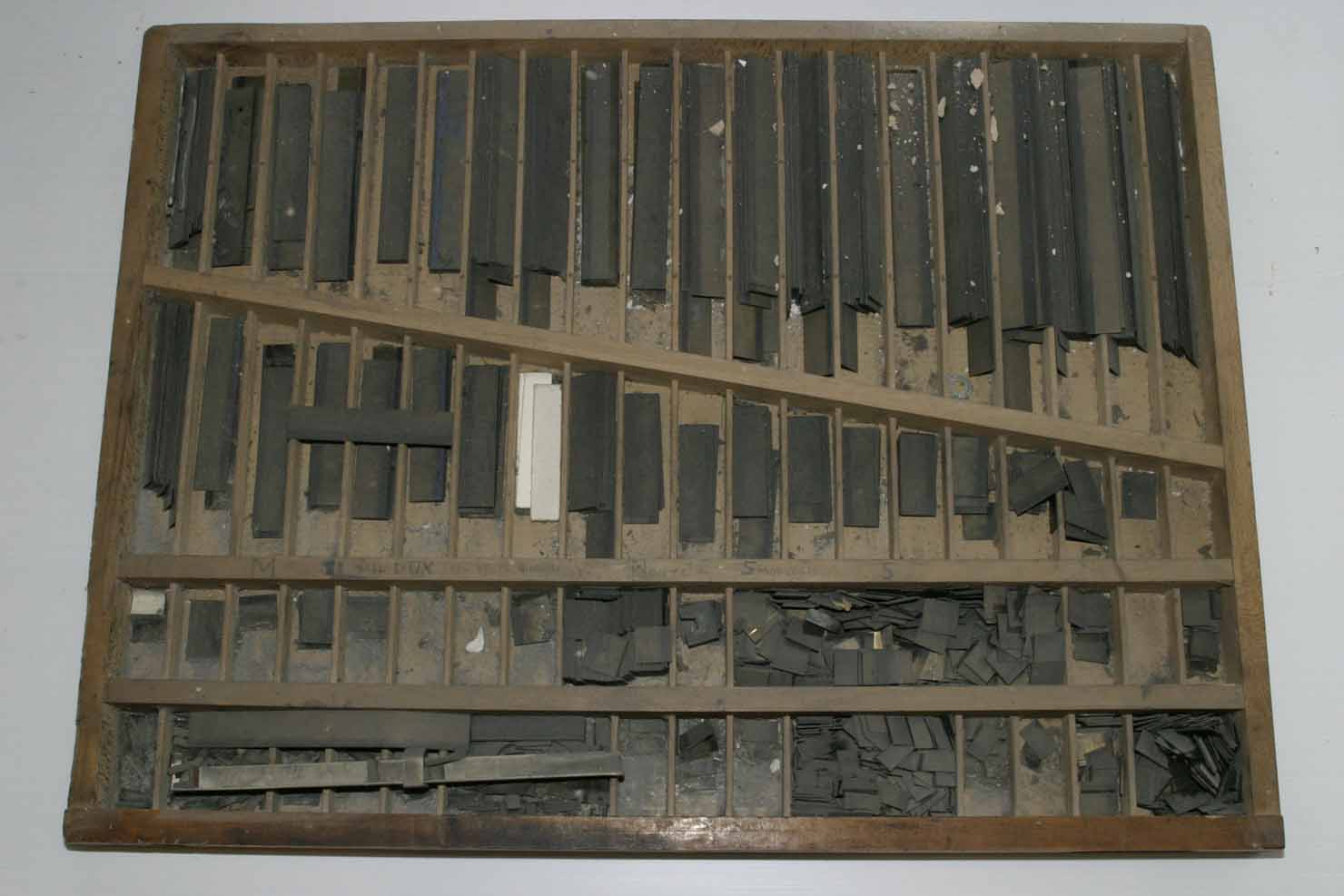 cassa tipografica - produzione marchigiana (secc. XIX/ XX)