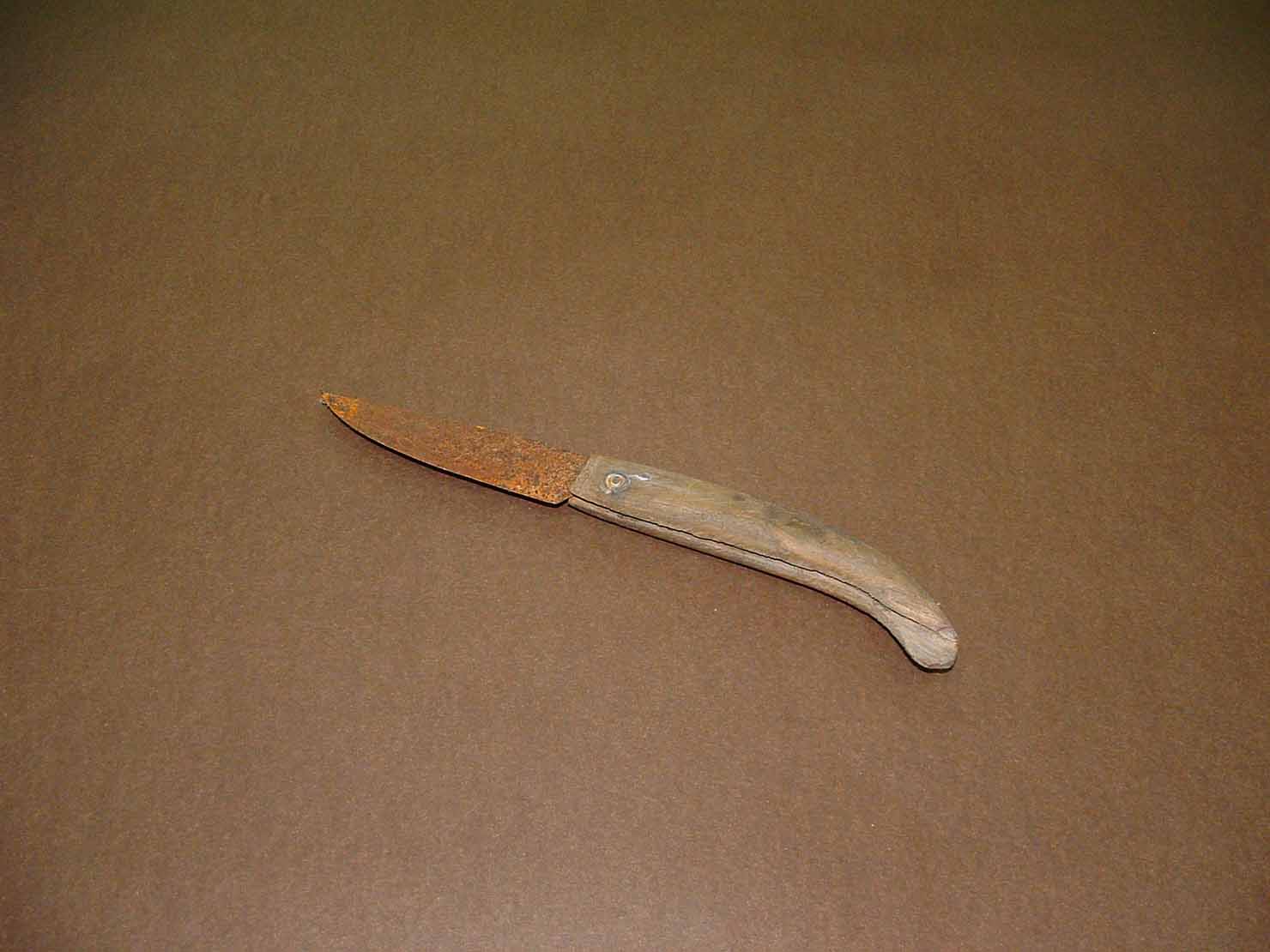 coltello da cucina - produzione marchigiana (secc. XIX/ XX)