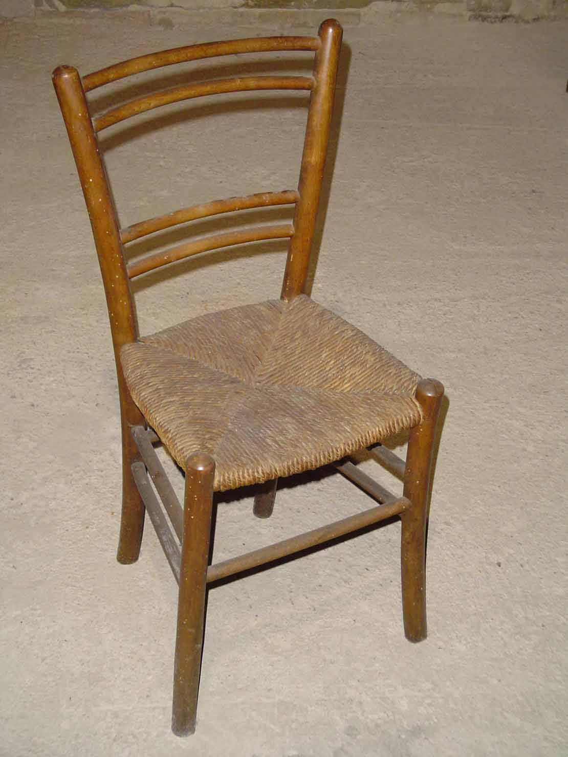 sedia - produzione marchigiana (sec. XX inizio)