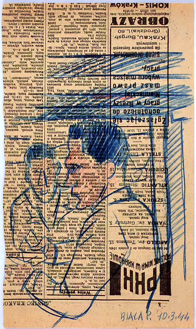 Due prigionieri giocano a carte, prigionieri che giocano a carte (disegno) di Ercolani Ernesto (sec. XX)