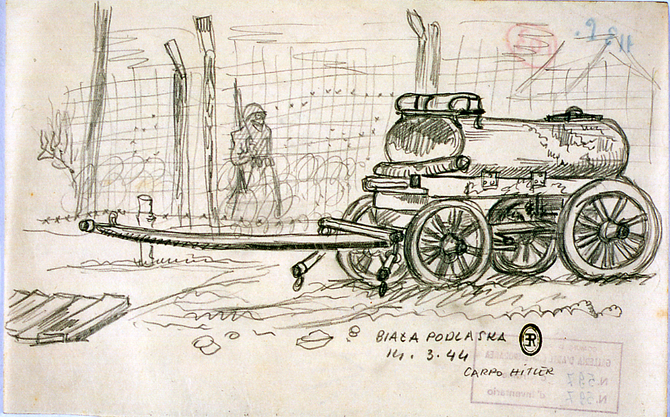 Carro Hitler, carro (disegno) di Ercolani Ernesto (sec. XX)