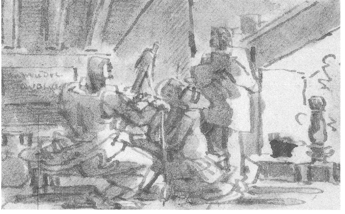 Ercole e Onfale (disegno) di Duranti Fortunato (prima metà sec. XIX)