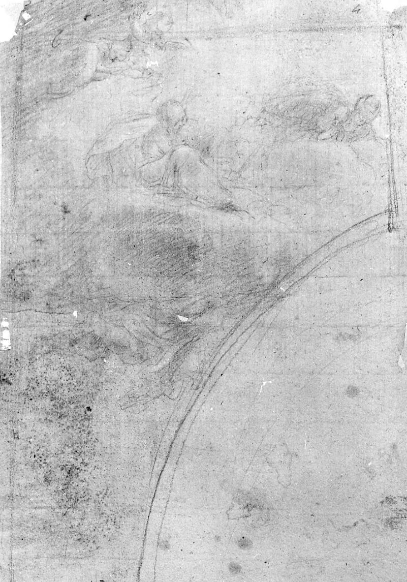 Mosé e David (disegno) di Nardini Tommaso (secc. XVII/ XVIII)