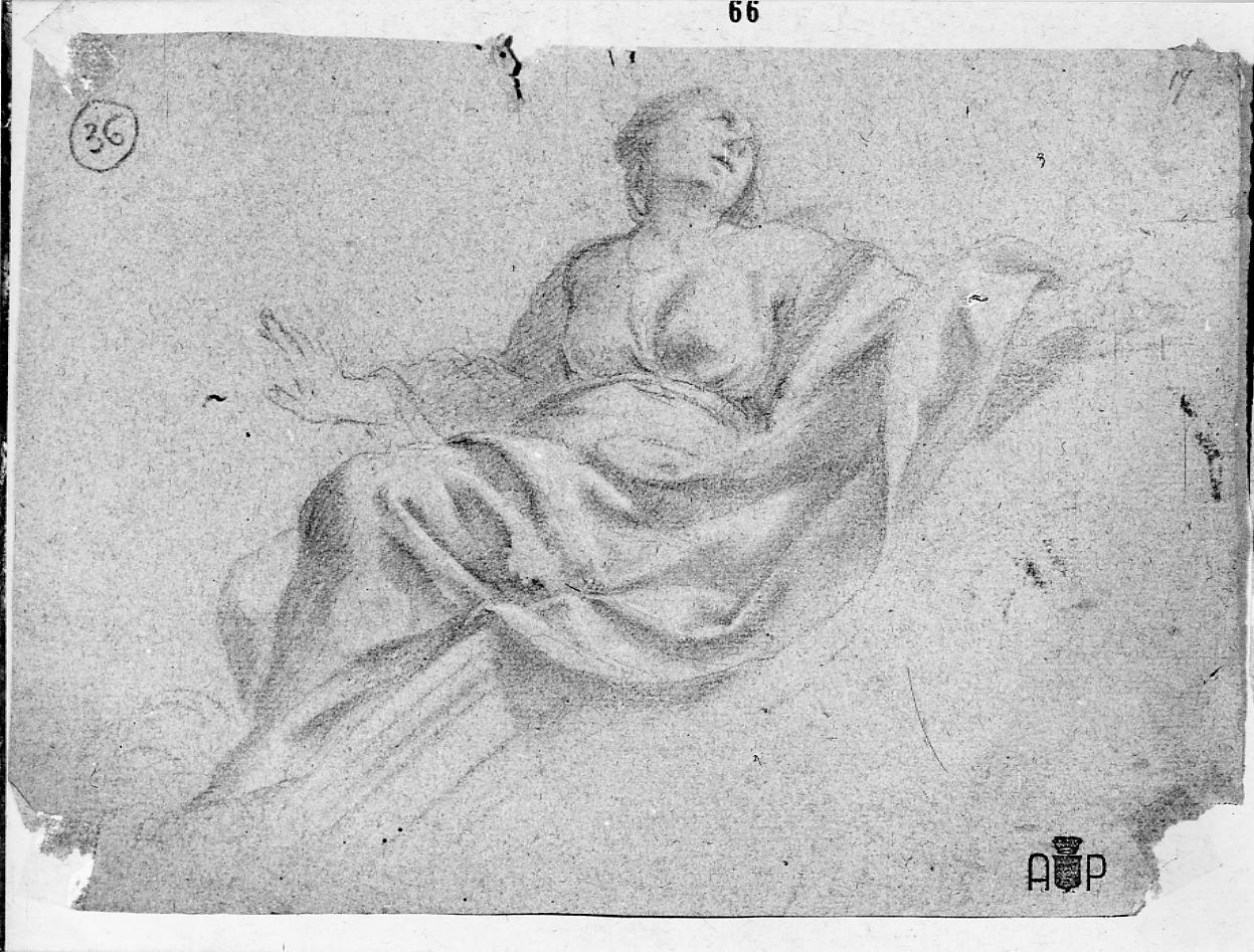 figura allegorica (disegno) di Nardini Tommaso (sec. XVIII)