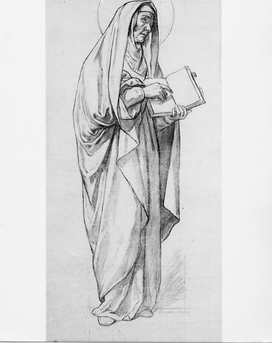 Sant'Anna (disegno) di Mariani Cesare (sec. XIX)