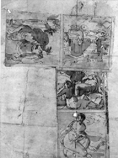 composizioni (disegno) di Duranti Fortunato (sec. XIX)