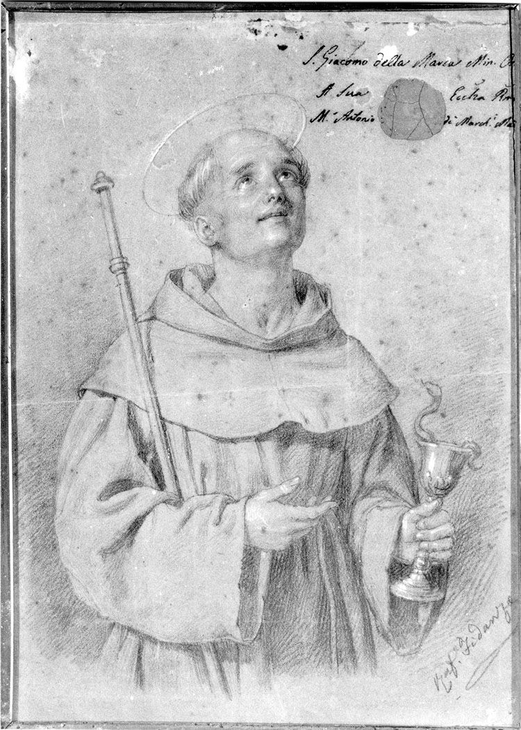 San Giacomo della Marca (disegno) di Fidanza Raffaele (prima metà sec. XIX)