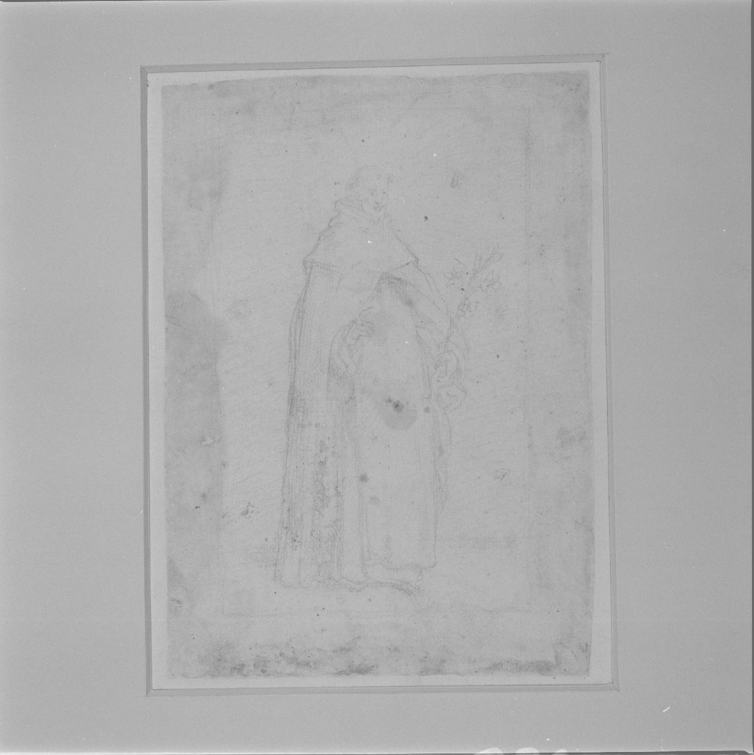 San Domenico (disegno) di Viviani Antonio detto Sordo (secc. XVI/ XVII)