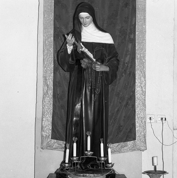 Santa Rita da Cascia (statua) - bottega italiana (inizio sec. XX)