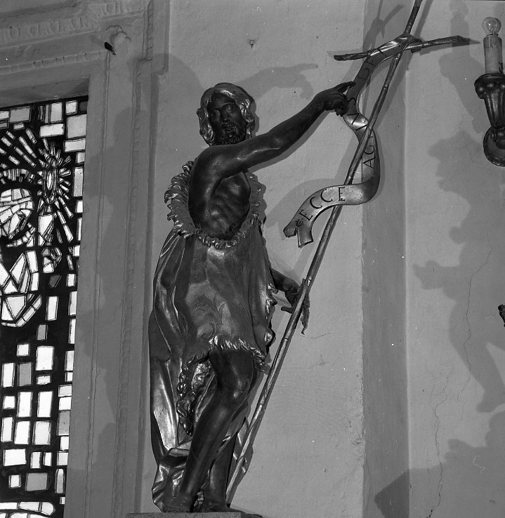 San Giovanni Battista (scultura) di Montini Antonio (sec. XVIII)
