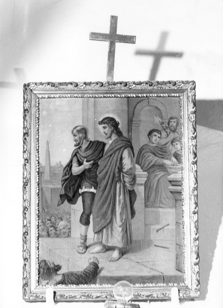 stazioni della via crucis (Via Crucis, ciclo) - ambito marchigiano (metà sec. XX)