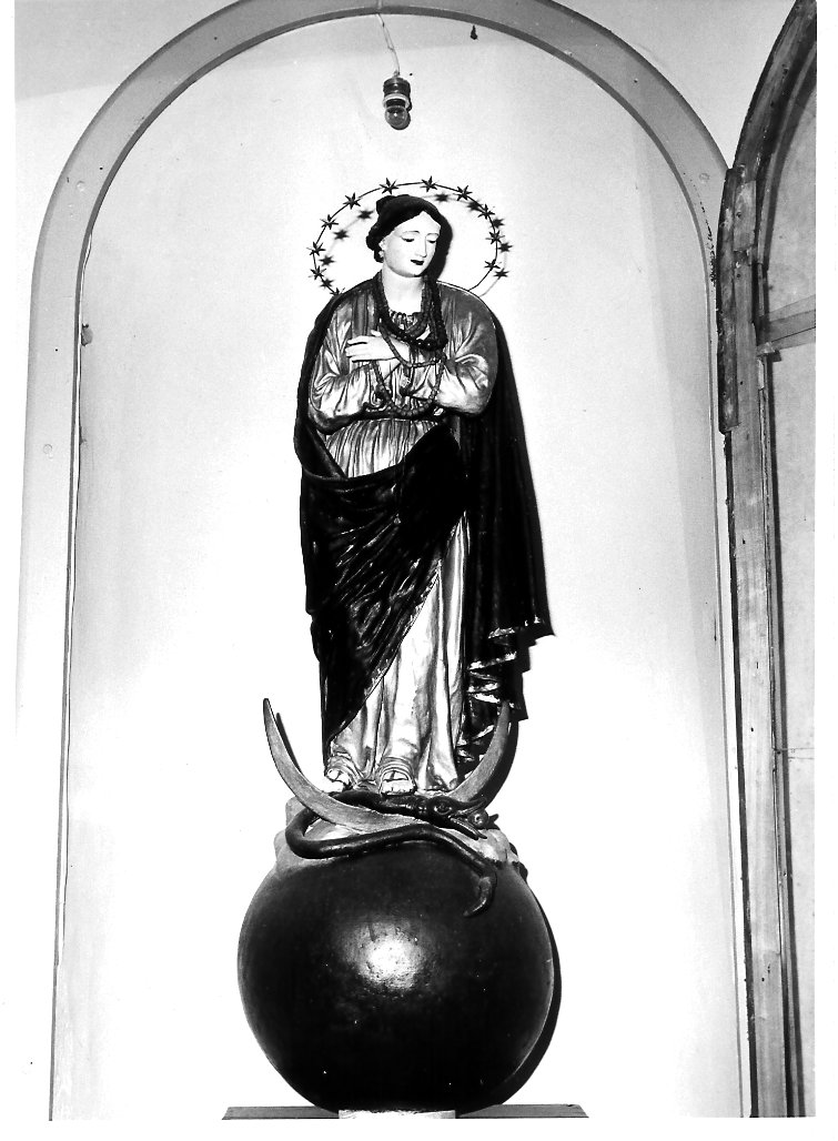 Madonna Immacolata (statua) - bottega marchigiana (seconda metà sec. XVIII)