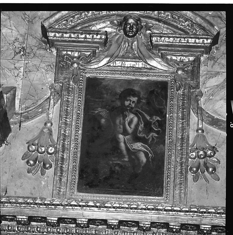 Gesù Bambino (dipinto, elemento d'insieme) di Peruzzini Giovanni (seconda metà sec. XVII)
