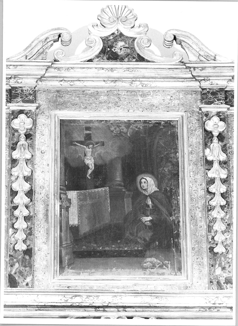 Santa Margherita da Cortona (dipinto) di Ricci Ubaldo (attribuito) (sec. XVIII)