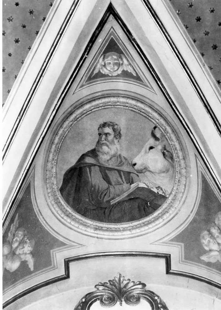 San Luca (dipinto, elemento d'insieme) di Pavisa Ciro (sec. XX)
