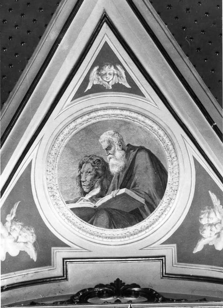 San Marco Evangelista (dipinto, elemento d'insieme) di Pavisa Ciro (sec. XX)