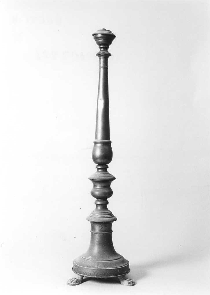 candelabro - bottega marchigiana (secc. XIX/ XX)