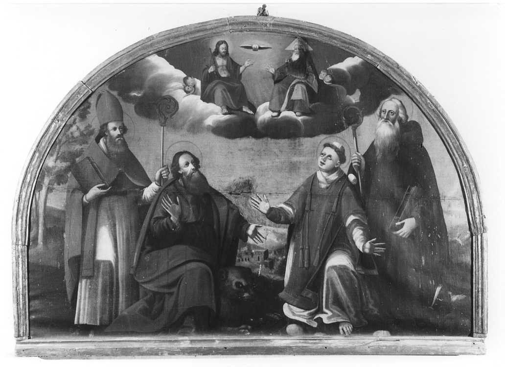 Trinità (dipinto) - ambito marchigiano (secc. XVII/ XVIII)