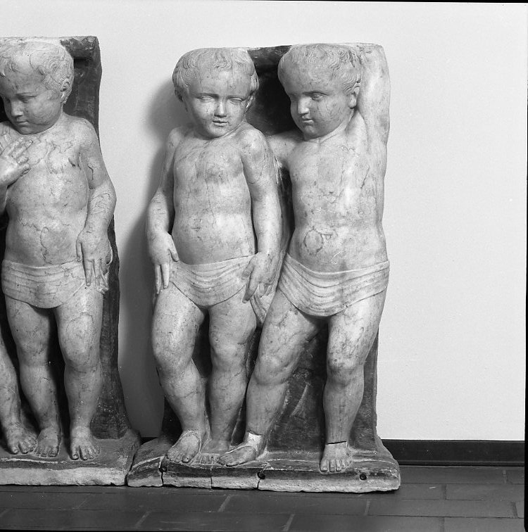 putti (scultura) - ambito toscano (?) (sec. XVI)