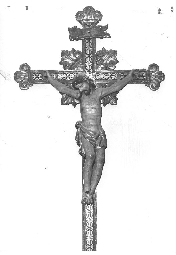 Cristo crocifisso (croce processionale) - bottega marchigiana (prima metà sec. XVIII)