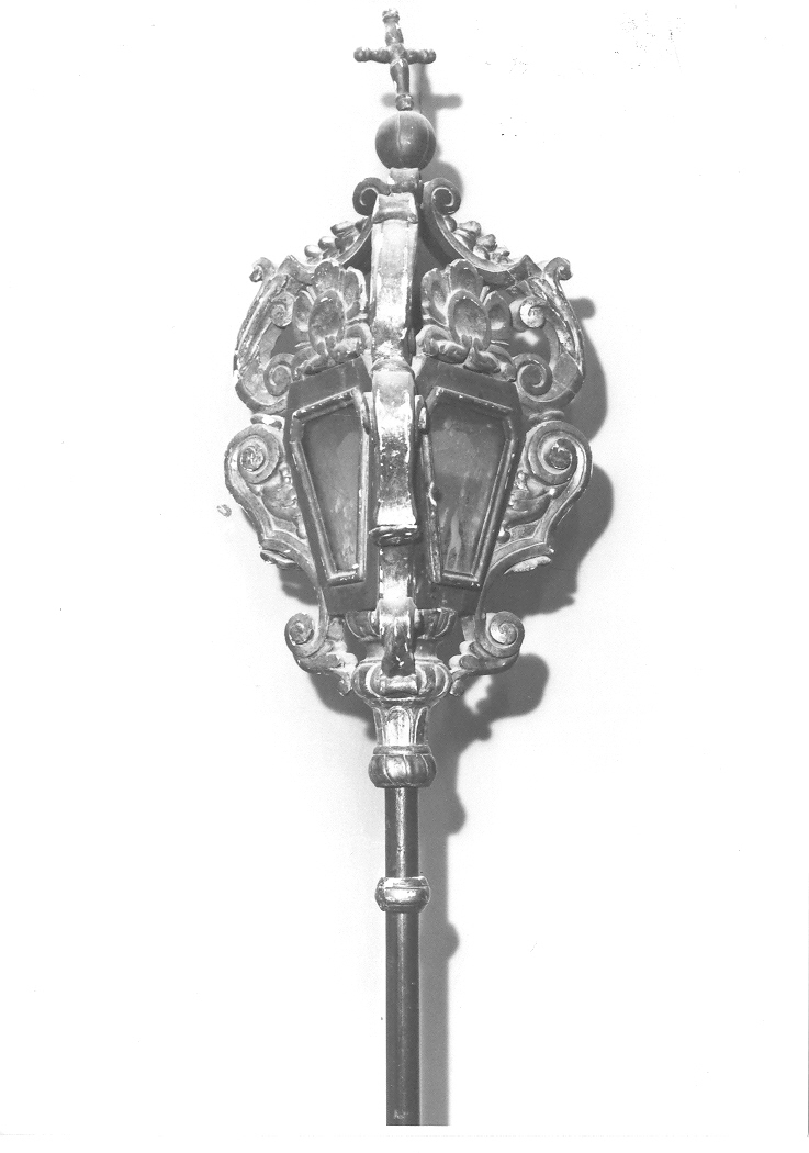 lanterna processionale, coppia - bottega marchigiana (sec. XVII)