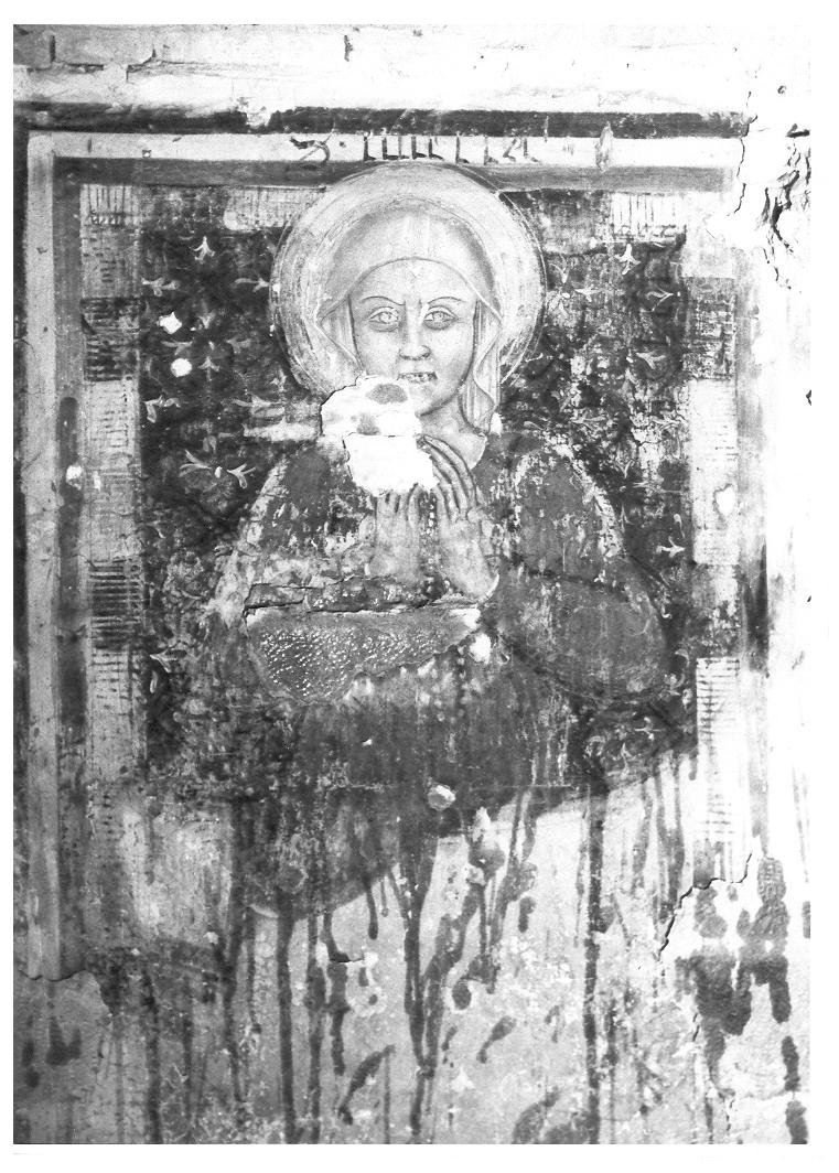 Santa Giulitta (dipinto) di Maestro del Verdente (attribuito) (sec. XV)