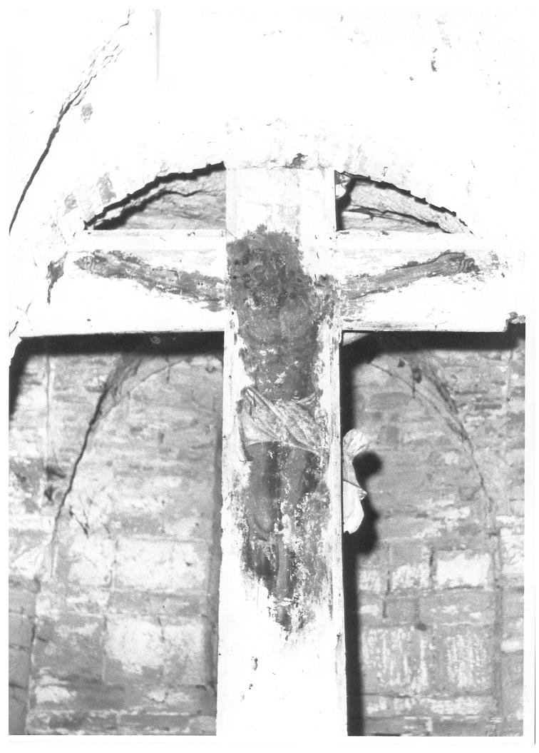Cristo crocifisso (dipinto) - ambito marchigiano (sec. XVI)