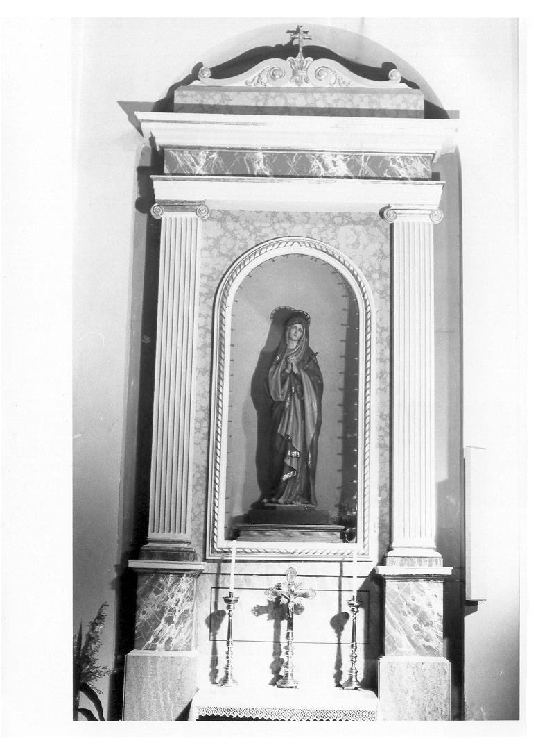 altare, coppia di Carducci Giovan Battista (ultimo quarto sec. XIX)
