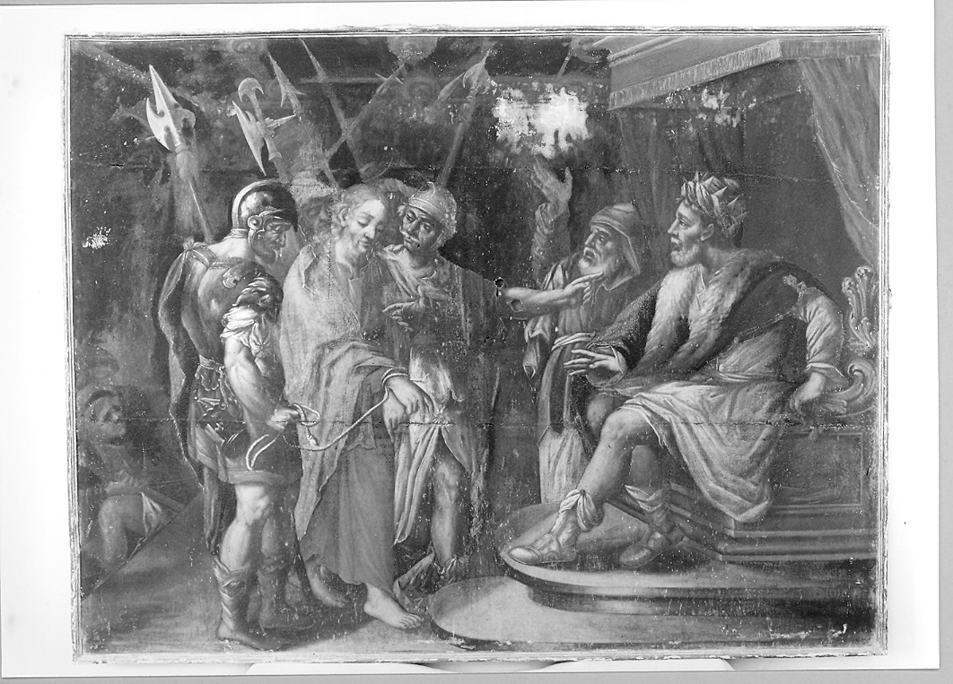 Gesù condannato a morte (dipinto) - ambito marchigiano (sec. XVII)