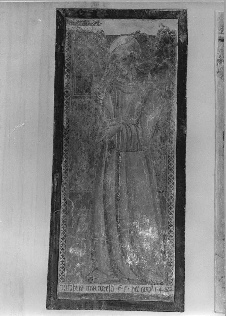 San Bernardino (dipinto, elemento d'insieme) di Pamfilio da Spoleto (sec. XV)