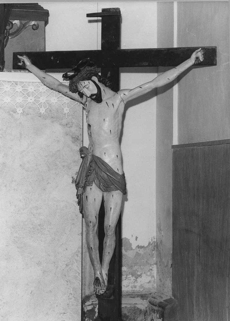 Cristo crocifisso (scultura) - ambito marchigiano (sec. XIX)