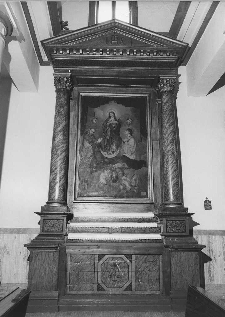 altare, elemento d'insieme - bottega marchigiana (sec. XIX)