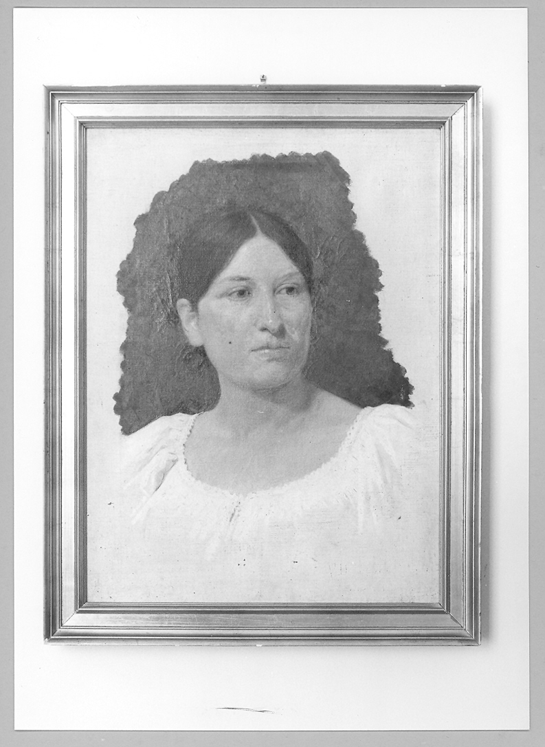 Tipo maceratese, ritratto di donna (dipinto) di Martini Sigismondo (ultimo quarto sec. XIX)