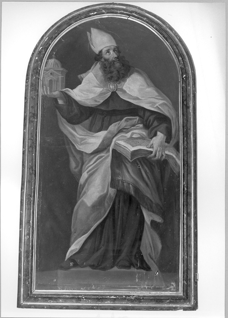 Sant'Agostino (dipinto) - ambito marchigiano (sec. XVII)