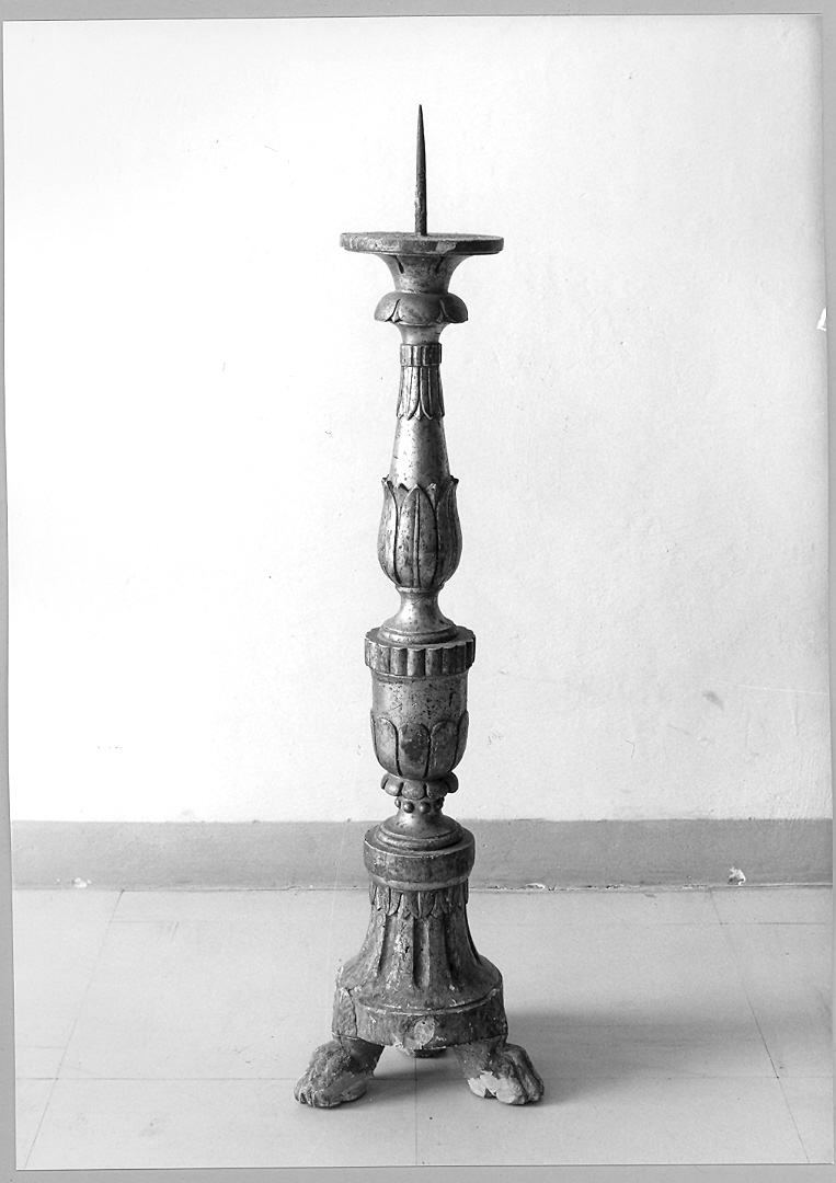 candelabro, serie - bottega marchigiana (sec. XIX)