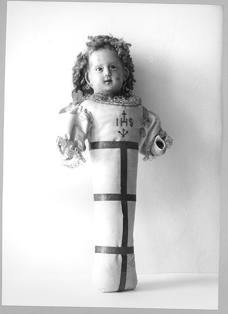 Gesù Bambino (statuetta devozionale) - bottega marchigiana (sec. XIX)
