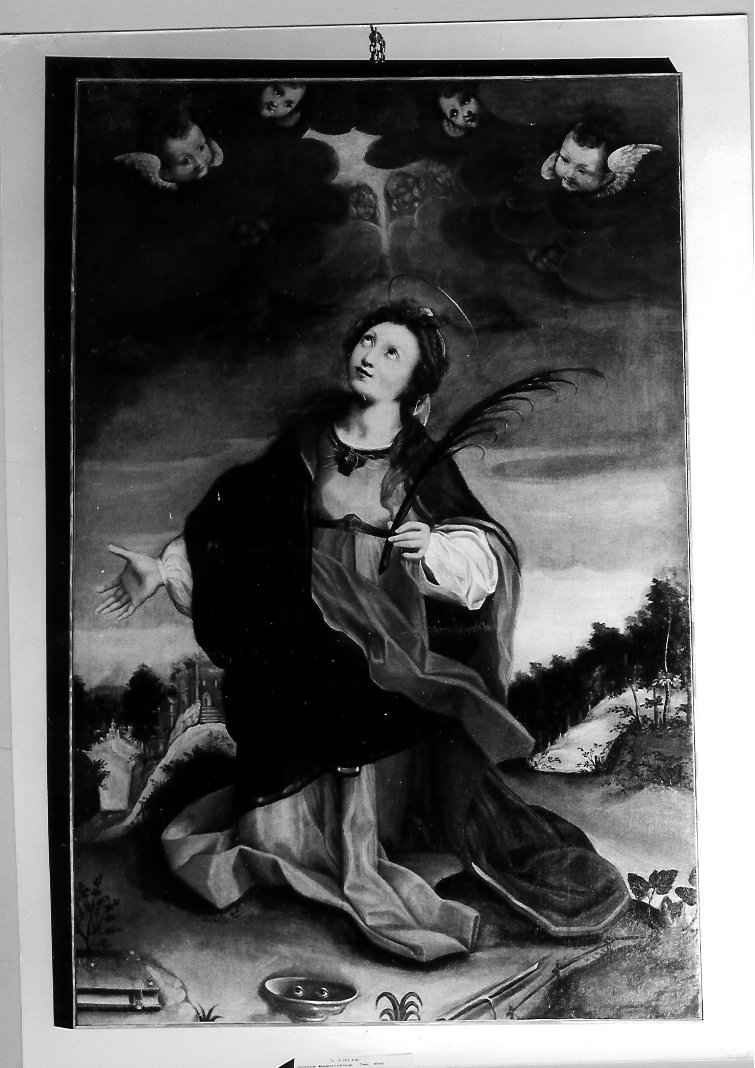 Santa Lucia (dipinto) - ambito marchigiano (inizio sec. XVII)