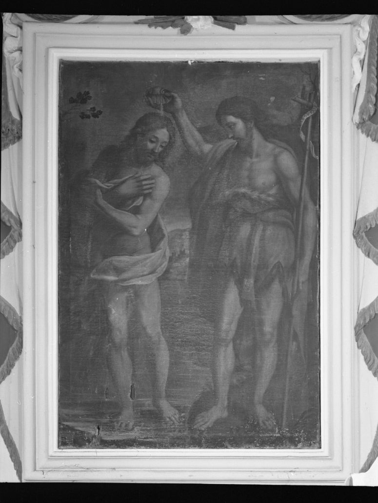 battesimo di Cristo (dipinto) - ambito marchigiano (seconda metà sec. XVII)