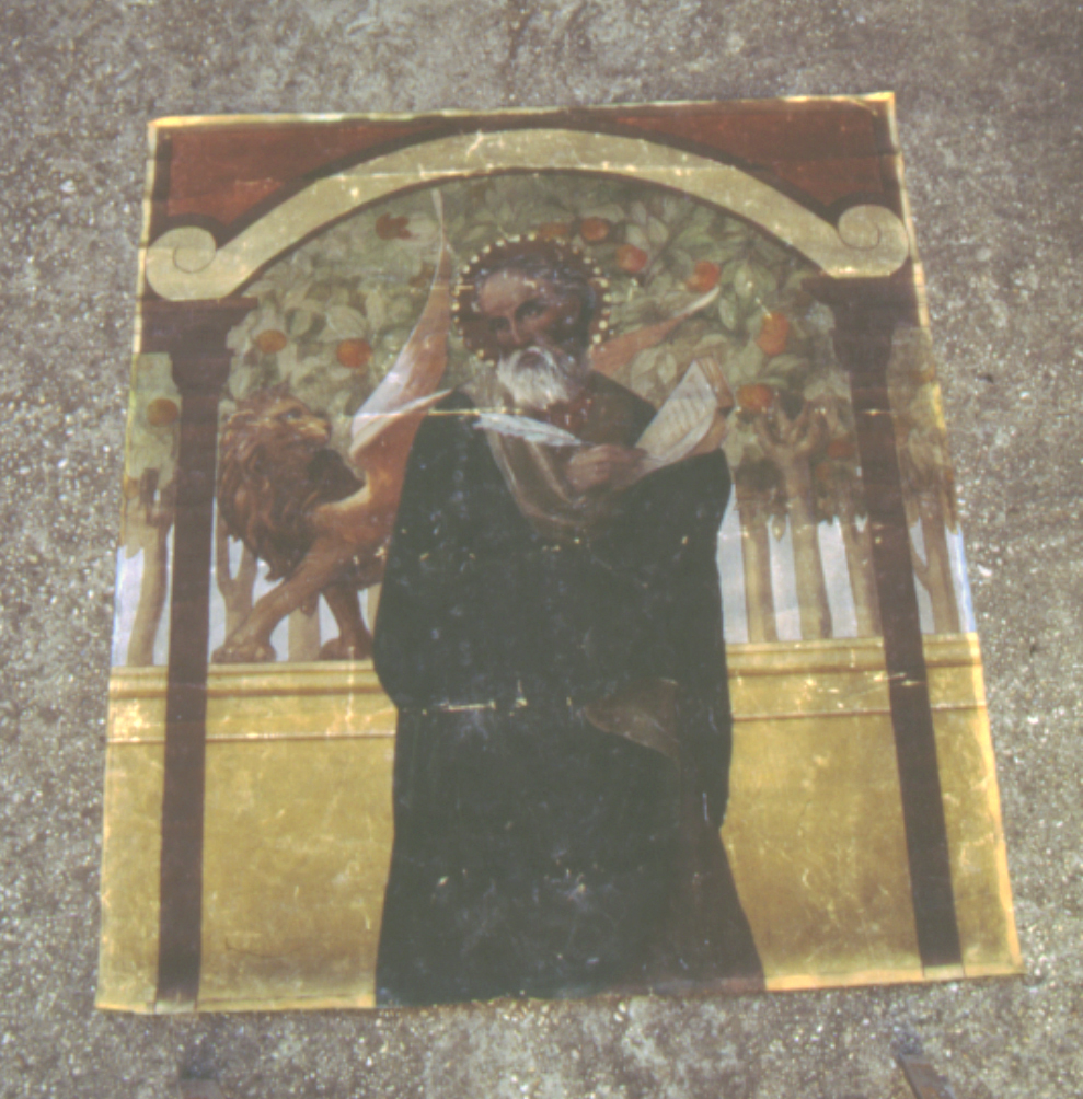 San Marco Evangelista (dipinto) di Pauri Giuseppe (primo quarto sec. XX)