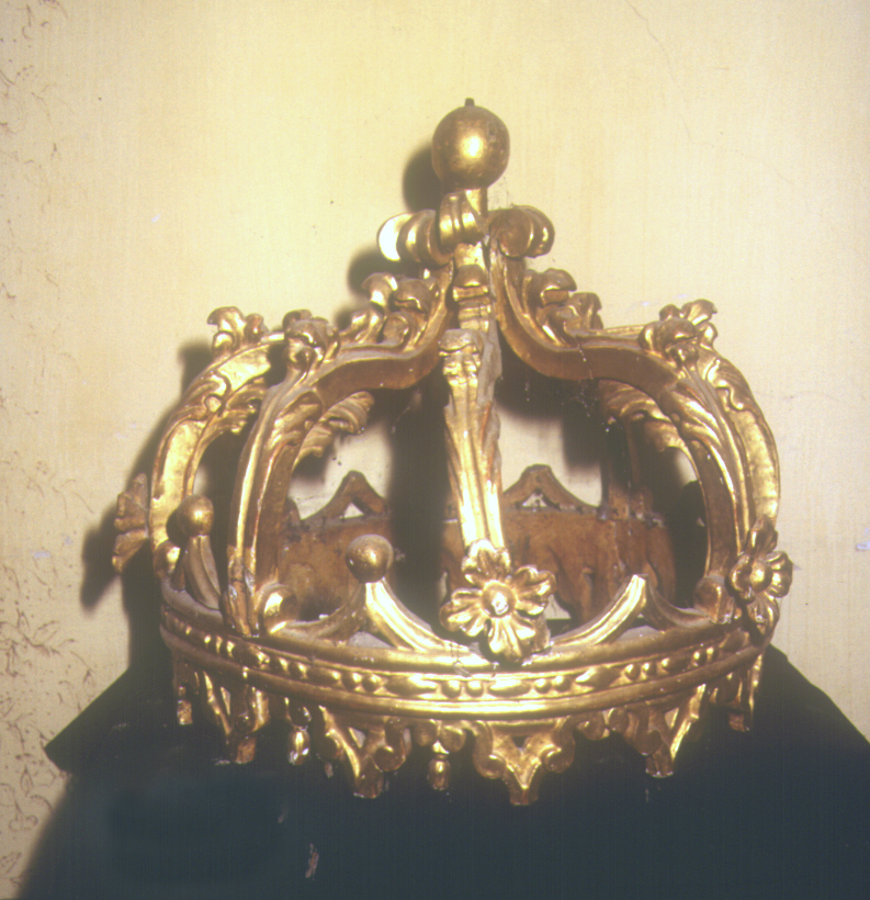 corona pensile - bottega italiana (sec. XIX)