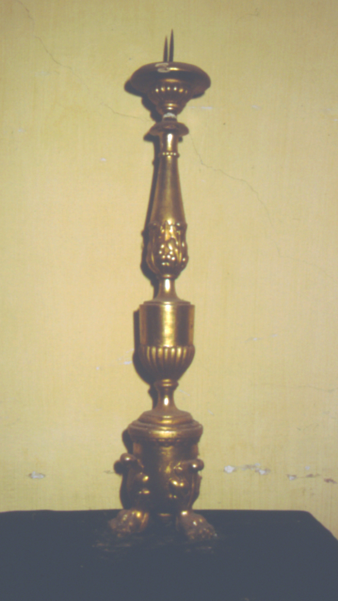 candeliere, serie - bottega Italia centrale (sec. XIX)