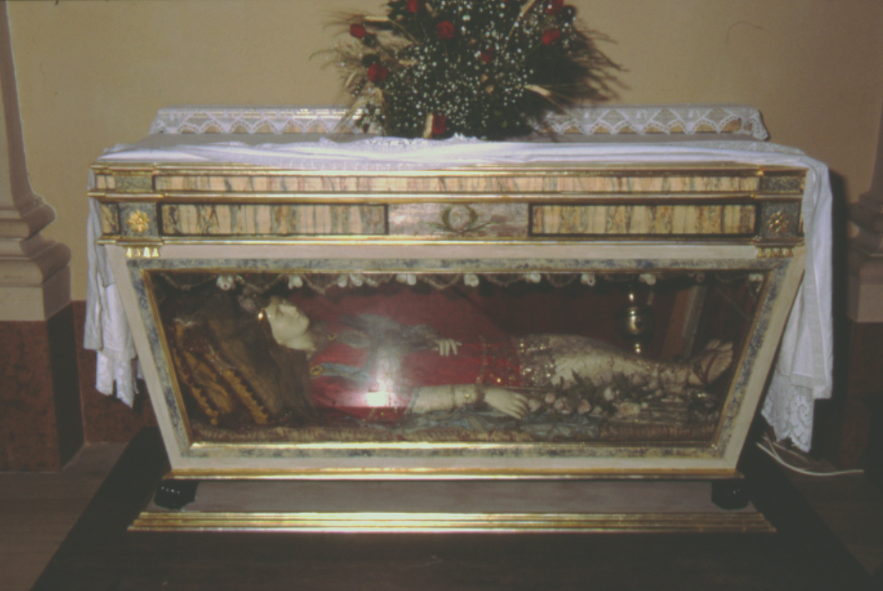 altare a sarcofago - bottega marchigiana (sec. XIX)