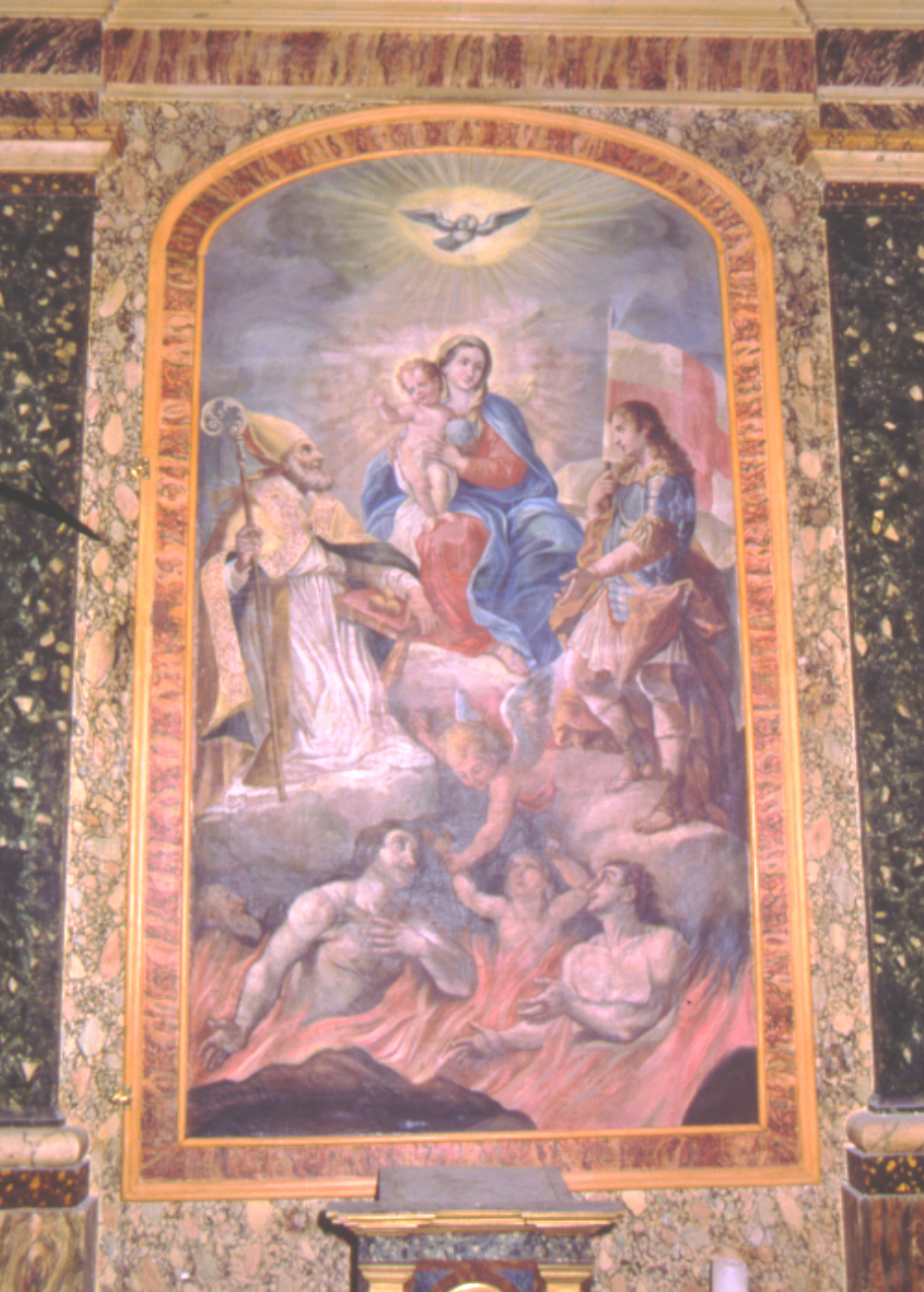 Madonna del Suffragio e Santi (dipinto) - ambito marchigiano (fine sec. XVIII)