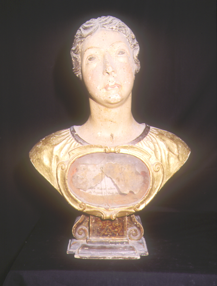 Sant'Orsola (reliquiario - a busto) - produzione Italia centrale (fine/inizio secc. XVII/ XVIII)
